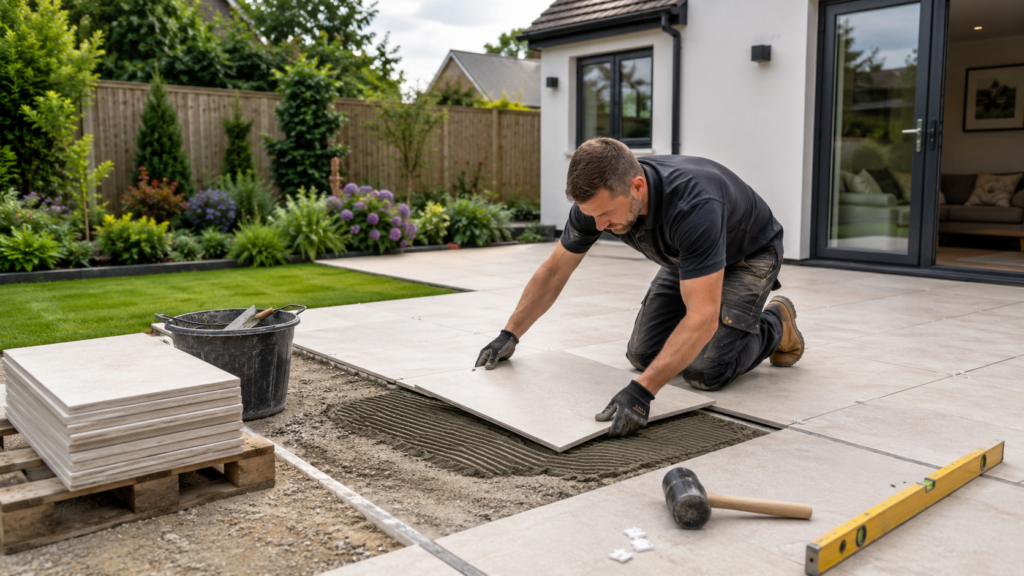 How to Install Porcelain Pavers: DIY & Professional Tips
